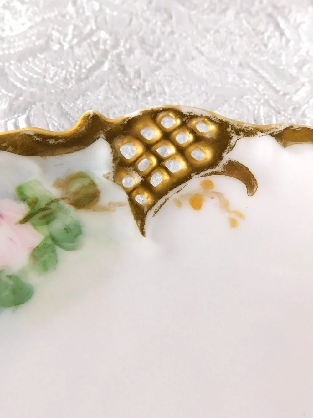 Lot of Six Royal Vienna Reticulated Small Plates # 27402